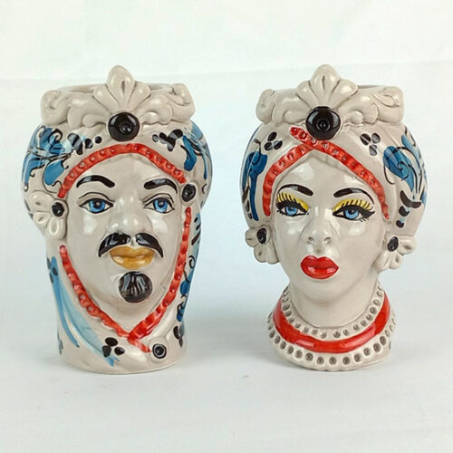 pair of ceramic Moorhead