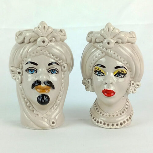 modern pair of ceramic Moorhead