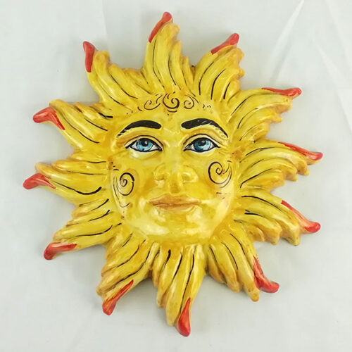 ceramic sun of Caltagirone