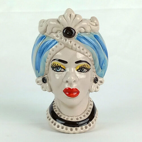 ceramic woman's head