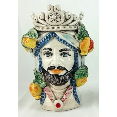 Norman Moorhead with caltagirone ceramic fruit, wholesale moorhead sale,